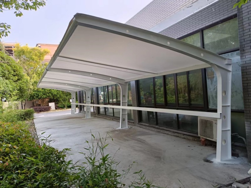 宁海县本地膜结构工程公司，承接各类膜结构车棚、推拉棚项目